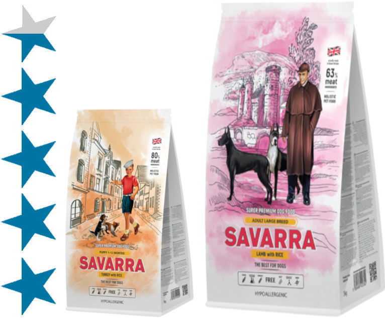 Корм для собак savarra: отзывы, разбор состава, цена - петобзор