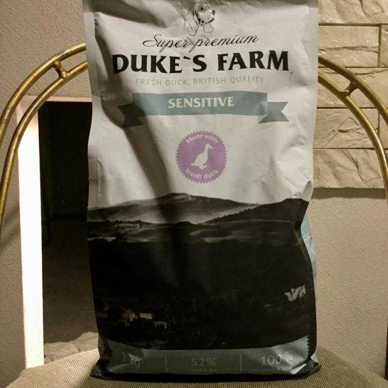 Корм для собак dukes farm: отзывы, разбор состава, цена - петобзор