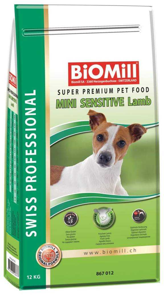 Корм biomill (биомилл) для собак | состав, цена, отзывы