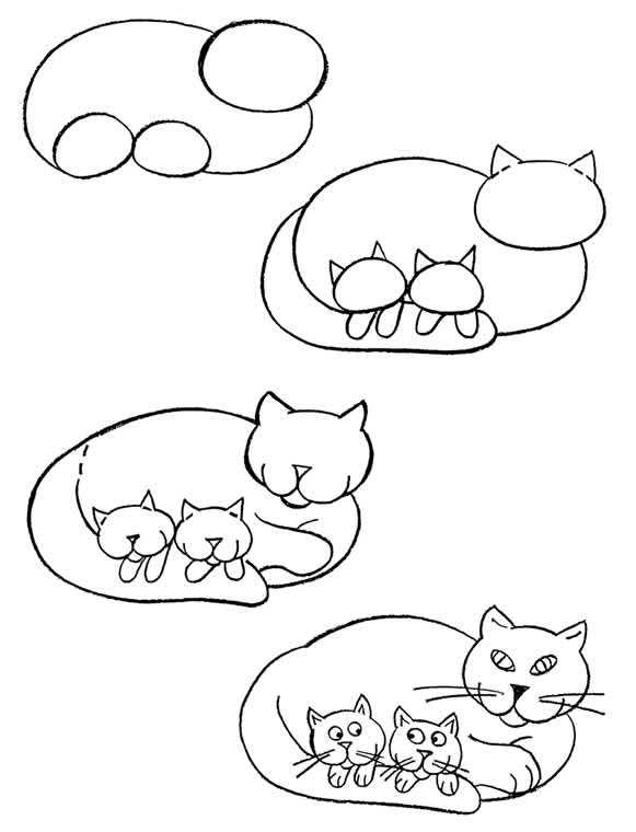Макияж кошки поэтапно. как нарисовать кошку, мордочку кошки на лице ребенка? как сделать аквагрим? пошаговая схема выполнения make-up кошки на хэллоуин