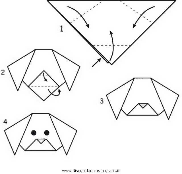 Оригами «собака»: как сделать собачку из бумаги детям по пошаговой инструкции? схема сборки щенка и таксы, поэтапное модульное оригами для начинающих
