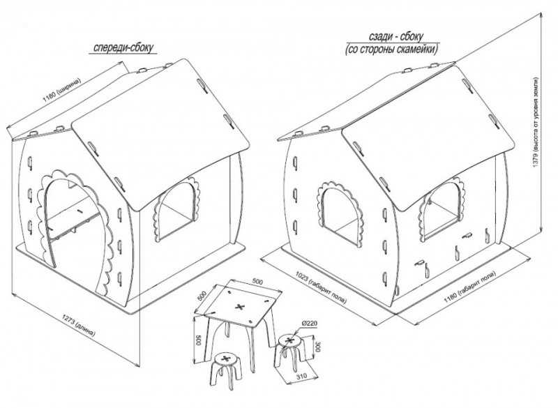 Как сделать домик для кошки из коробки своими руками: чертежи, размеры и инструкция поэтапно- обзор +видео
