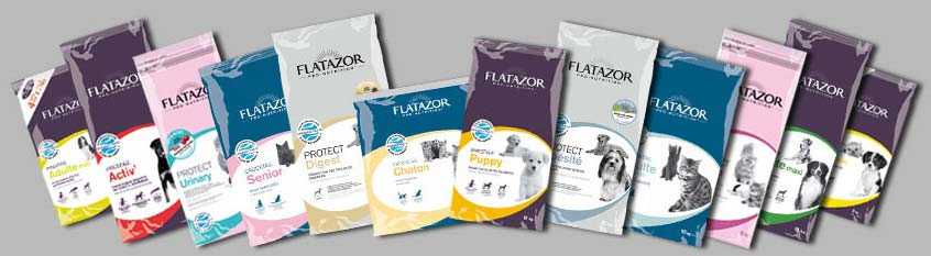 Корм для собак «flatazor» («флатазор») — описание и обзор линейки, производитель, виды, состав, плюсы и минусы