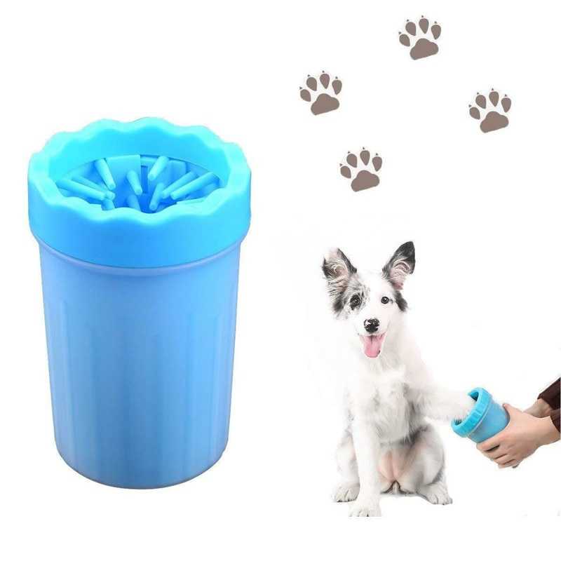 Приспособление для мытья лап собакам после прогулки: разновидности