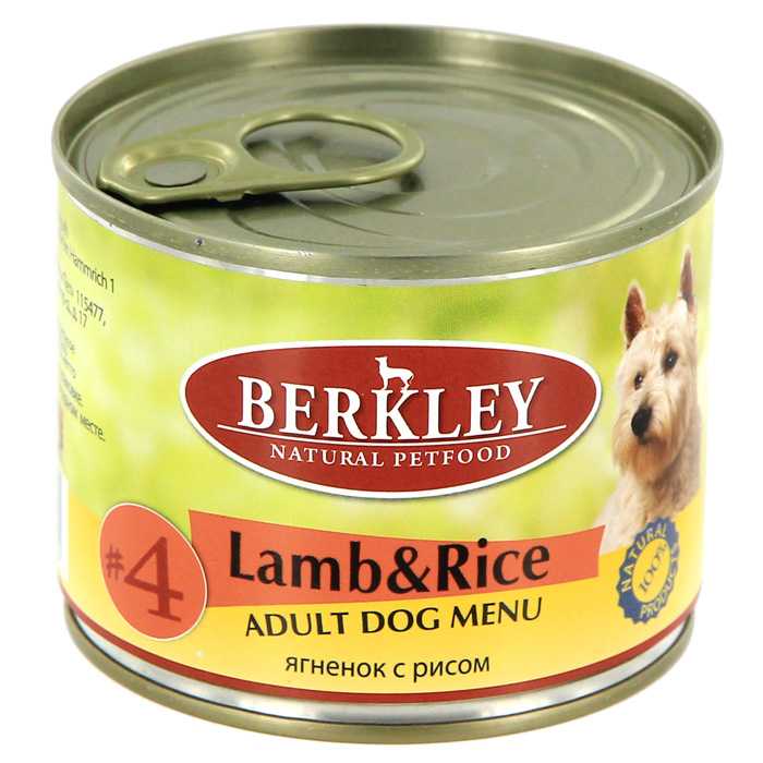 Беркли (berkley) - корм для собак | отзывы, цена, состав